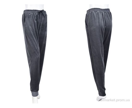 Фотография Спортивные брюки женские Весна/осень N009-8 grey (5 шт. р.сетка 52-60) "Banko" недорого оптом от прямого поставщика, изображение 3
