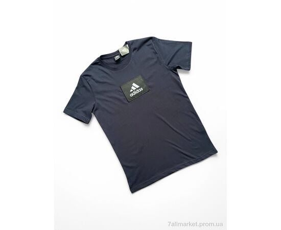 Футболка чоловіча Літо N000-Ad navy (5 шт. р.сіткаS-2XL) "Verton" недорого оптом від прямого постачальника, зображення 2