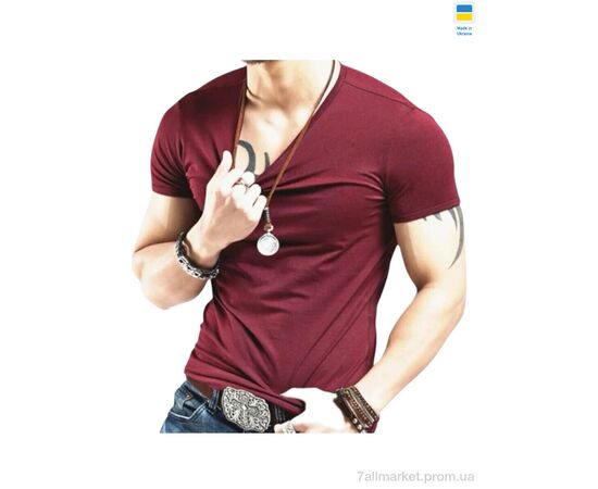 Футболка чоловіча Літо 003 бордовий (5 шт. р.сіткаM-3XL) "Алия" недорого оптом від прямого постачальника Футболка чоловіча Літо 003 бордовий (5 шт. р.сіткаM-3XL) "Алия" недорого оптом від прямого постачальника