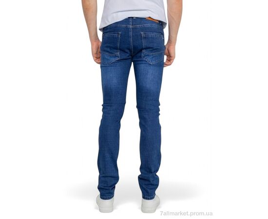 Фотография Джинсы мужские Весна/осень 2311 blue (8 шт. р.сетка 30-38) "Massmag" недорого оптом от прямого поставщика, изображение 2