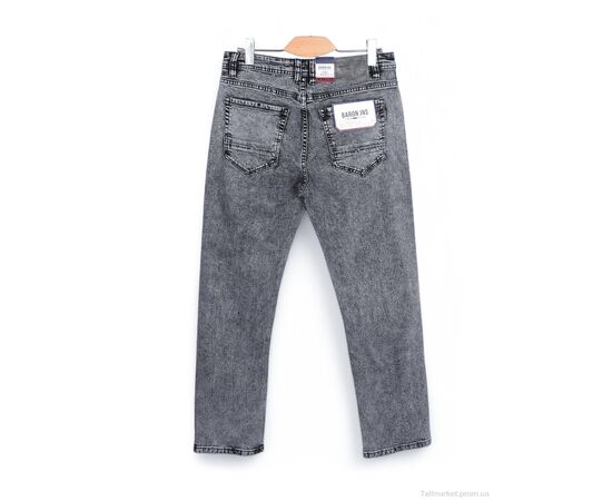 Джинси чоловічі Весна/осінь H8043 (8 шт. р.сітка32-40) "Baron" недорого оптом від прямого постачальника, зображення 2