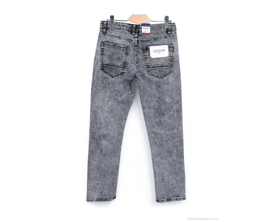 Джинси чоловічі Весна/осінь H8042 (8 шт. р.сітка32-36) "Baron" недорого оптом від прямого постачальника, зображення 2