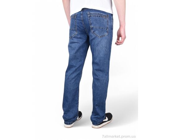 Джинси чоловічі Весна/осінь BR9545T (8 шт. р.сітка32-42) "Baron" недорого оптом від прямого постачальника, зображення 4