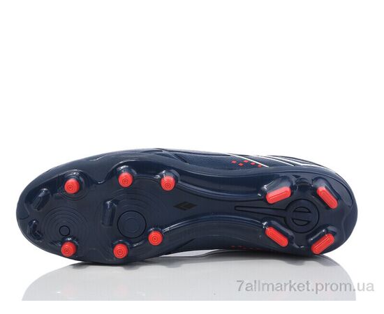 Футбольне взуття чоловічі Весна/осінь DIMB25627-2 navy-white-red (8 пар р.41-45) "Restime" недорого оптом від прямого постачальника, зображення 2 Футбольне взуття чоловічі Весна/осінь DIMB25627-2 navy-white-red (8 пар р.41-45) "Restime" недорого оптом від прямого постачальника, зображення 2