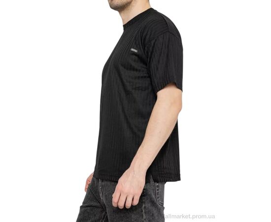 Фотография Футболка мужская Лето 3130 чорний (4 шт. р.сетка M-2XL) "Massmag" недорого оптом от прямого поставщика, изображение 3