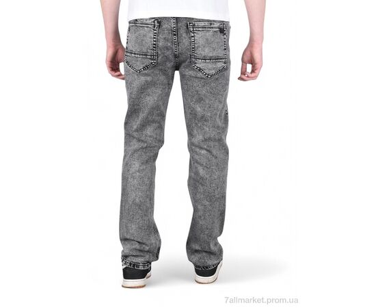 Джинси чоловічі Весна/осінь H8045 (8 шт. р.сітка32-42) "Baron" недорого оптом від прямого постачальника, зображення 2