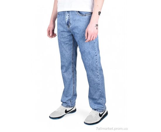 Джинси чоловічі Весна/осінь BR1176 (8 шт. р.сітка29-38) "Baron" недорого оптом від прямого постачальника, зображення 2