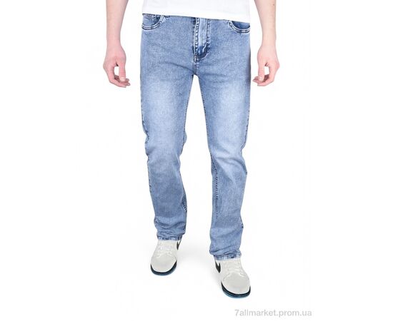 Джинси чоловічі Весна/осінь 1133 (8 шт. р.сітка32-38) "Baron" недорого оптом від прямого постачальника, зображення 2