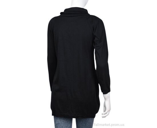 Туніка жіноча Весна/осінь B077-3 black (5 шт. р.сіткаOne size) "Obuvok" недорого оптом від прямого постачальника, зображення 2 Туніка жіноча Весна/осінь B077-3 black (5 шт. р.сіткаOne size) "Obuvok" недорого оптом від прямого постачальника, зображення 2
