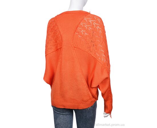 Кофта жіноча Весна/осінь B078-1 orange (5 шт. р.сіткаOne size) "Obuvok" недорого оптом від прямого постачальника, зображення 2