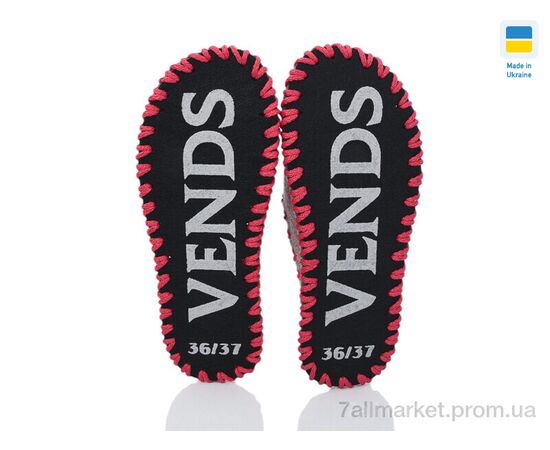 Тапки жіночі для будинку Весна/осінь 189W беж (9 пар р.36-41) "Active" недорого оптом від прямого постачальника, зображення 3