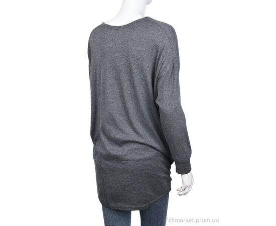 Фотография Туника женская Весна/осень B049-2 grey (10545) (4 шт. р.сетка One size) "Obuvok" недорого оптом от прямого поставщика, изображение 2