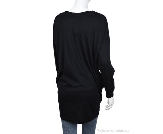 Туніка жіноча Весна/осінь B049-5 black (10548) (4 шт. р.сіткаOne size) "Obuvok" недорого оптом від прямого постачальника, зображення 2 Туніка жіноча Весна/осінь B049-5 black (10548) (4 шт. р.сіткаOne size) "Obuvok" недорого оптом від прямого постачальника, зображення 2