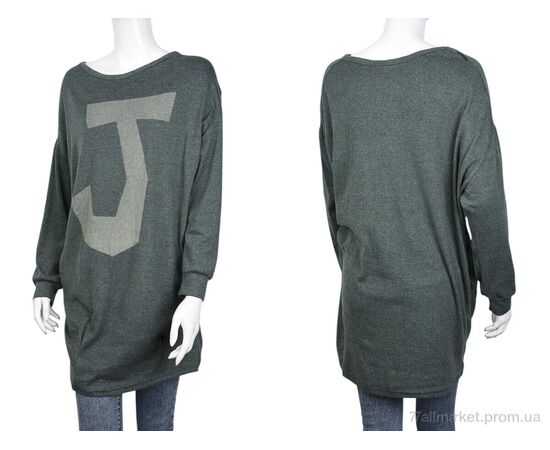 Туніка жіноча Весна/осінь B049-6 green (10549) (4 шт. р.сіткаOne size) "Obuvok" недорого оптом від прямого постачальника, зображення 3 Туніка жіноча Весна/осінь B049-6 green (10549) (4 шт. р.сіткаOne size) "Obuvok" недорого оптом від прямого постачальника, зображення 3