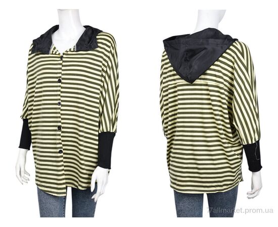 Батник жіночий Весна/осінь B038-1 green (10465) (5 шт. р.сіткаOne size) "Obuvok" недорого оптом від прямого постачальника, зображення 3 Батник жіночий Весна/осінь B038-1 green (10465) (5 шт. р.сіткаOne size) "Obuvok" недорого оптом від прямого постачальника, зображення 3