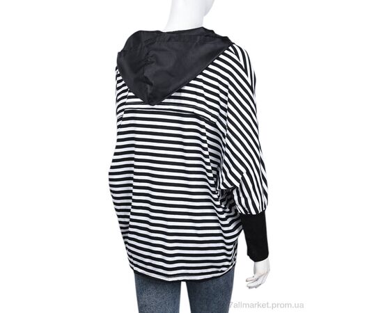 Батник женский Весна/осень B038-2 black (10466) (5 шт. р.сетка One size) "Obuvok" недорого оптом от прямого поставщика, изображение 2 Фотография Батник женский Весна/осень B038-2 black (10466) (5 шт. р.сетка One size) "Obuvok" недорого оптом от прямого поставщика, изображение 2