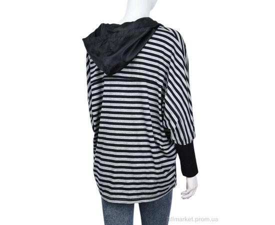 Батник жіночий Весна/осінь B038-3 grey (10467) (5 шт. р.сіткаOne size) "Obuvok" недорого оптом від прямого постачальника, зображення 2 Батник жіночий Весна/осінь B038-3 grey (10467) (5 шт. р.сіткаOne size) "Obuvok" недорого оптом від прямого постачальника, зображення 2