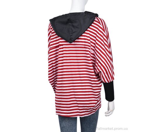 Батник женский Весна/осень B038-5 red (10469) (5 шт. р.сетка One size) "Obuvok" недорого оптом от прямого поставщика, изображение 2 Фотография Батник женский Весна/осень B038-5 red (10469) (5 шт. р.сетка One size) "Obuvok" недорого оптом от прямого поставщика, изображение 2