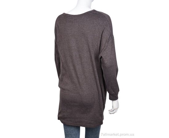 Туніка жіноча Весна/осінь B006-2 brown (10500) (5 шт. р.сіткаOne size) "Obuvok" недорого оптом від прямого постачальника, зображення 2 Туніка жіноча Весна/осінь B006-2 brown (10500) (5 шт. р.сіткаOne size) "Obuvok" недорого оптом від прямого постачальника, зображення 2
