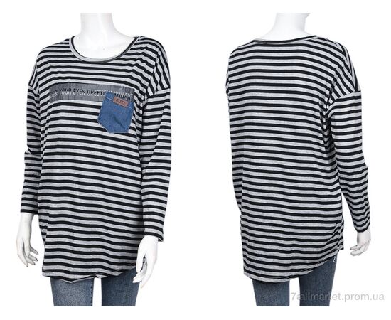 Батник жіночий Весна/осінь B084-1 grey (10472) (5 шт. р.сіткаOne size) "Obuvok" недорого оптом від прямого постачальника, зображення 3 Батник жіночий Весна/осінь B084-1 grey (10472) (5 шт. р.сіткаOne size) "Obuvok" недорого оптом від прямого постачальника, зображення 3