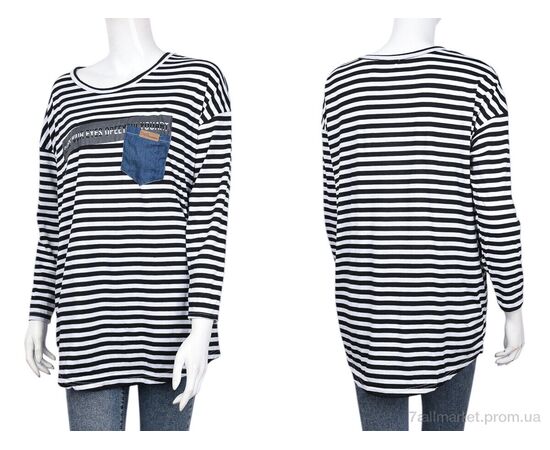 Батник жіночий Весна/осінь B084-2 black (10474) (5 шт. р.сіткаOne size) "Obuvok" недорого оптом від прямого постачальника, зображення 3 Батник жіночий Весна/осінь B084-2 black (10474) (5 шт. р.сіткаOne size) "Obuvok" недорого оптом від прямого постачальника, зображення 3