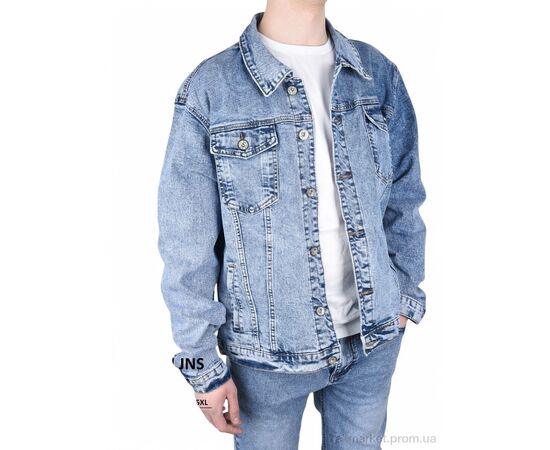 Куртка чоловіча Весна/осінь 846 (7 шт. р.сіткаXL-5XL) "Baron" недорого оптом від прямого постачальника, зображення 2