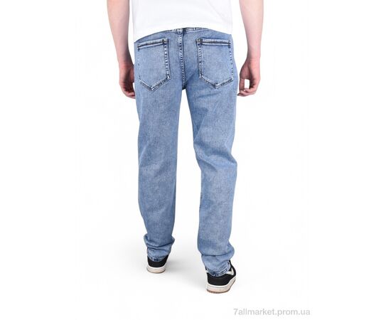 Джинси чоловічі Весна/осінь 3317-2 (8 шт. р.сітка29-38) "Baron" недорого оптом від прямого постачальника, зображення 4