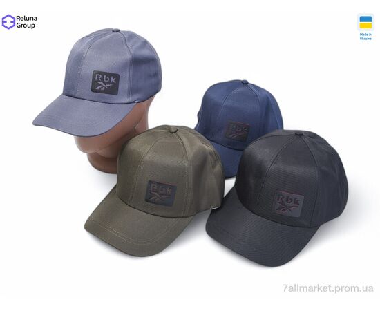 Фотография Кепка для мужчин Весна/осень 0541-1 mix (5 шт. р.сетка ) "Reluna Group" недорого оптом от прямого поставщика, изображение 2