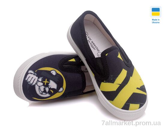 Сліпони дитячі без шнурків Весна/осінь Weestep WS-R107850214-WS (8 пар р.27-34) "Prime-Opt" недорого оптом від прямого постачальника, зображення 2