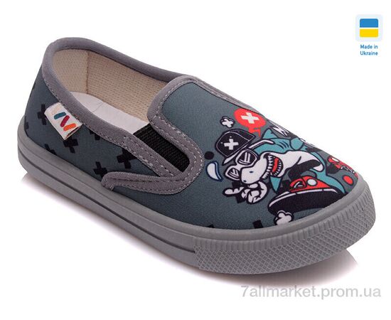 Сліпони дитячі без шнурків Весна/осінь Weestep WS-R107850217-WS (8 пар р.27-34) "Prime-Opt" недорого оптом від прямого постачальника, зображення 2