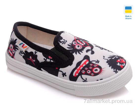 Сліпони дитячі без шнурків Весна/осінь Weestep WS-R107850234-WS (8 пар р.27-34) "Prime-Opt" недорого оптом від прямого постачальника, зображення 2