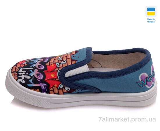 Сліпони дитячі без шнурків Весна/осінь Weestep WS-R107850239-WS (8 пар р.27-34) "Prime-Opt" недорого оптом від прямого постачальника, зображення 3
