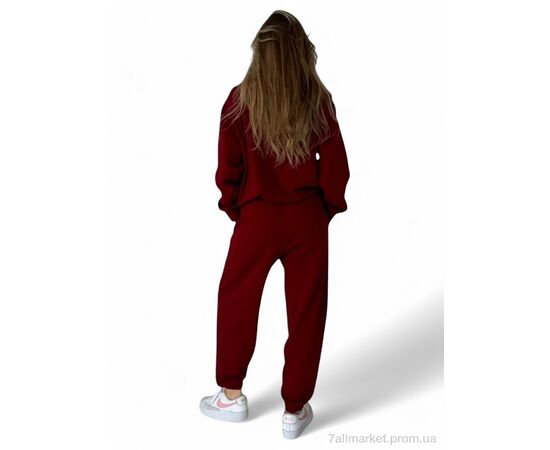 Спортивный костюм женский Весна/осень 1020 бордо (4 шт. р.сетка S-L) "SL KARAVAN" недорого оптом от прямого поставщика, изображение 3 Фотография Спортивный костюм женский Весна/осень 1020 бордо (4 шт. р.сетка S-L) "SL KARAVAN" недорого оптом от прямого поставщика, изображение 3