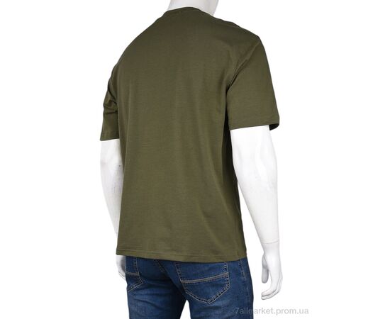 Фотография Футболка мужская Лето 006-3 khaki (5 шт. р.сетка S-XL) "4sezona" недорого оптом от прямого поставщика, изображение 2