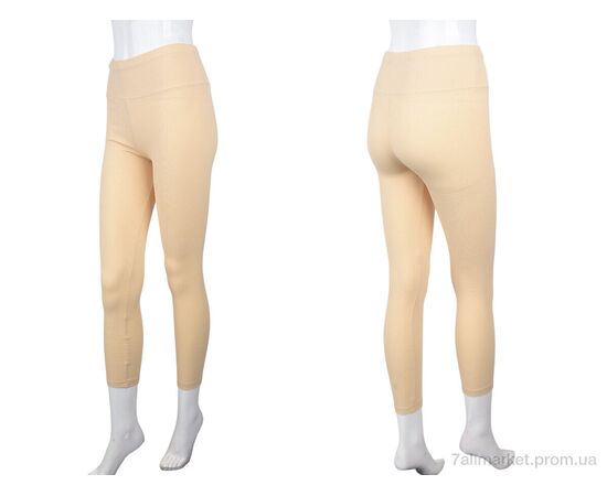 Лосінси жіночі Весна/осінь 005-2 beige (5 шт. р.сіткаS-2XL) "4sezona" недорого оптом від прямого постачальника, зображення 3