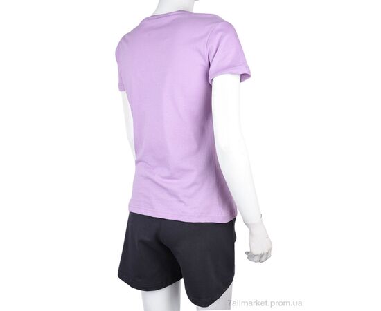 Футболка женская Лето 004-2 violet (5 шт. р.сетка S-2XL) "4sezona" недорого оптом от прямого поставщика, изображение 2 Фотография Футболка женская Лето 004-2 violet (5 шт. р.сетка S-2XL) "4sezona" недорого оптом от прямого поставщика, изображение 2