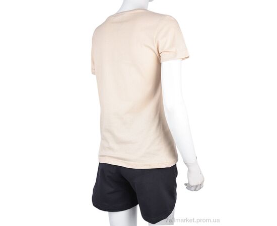 Фотография Футболка женская Лето 004-4 beige (5 шт. р.сетка S-2XL) "4sezona" недорого оптом от прямого поставщика, изображение 2