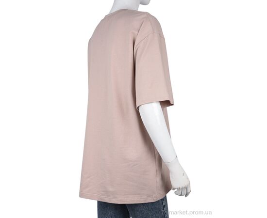 Футболка женская Лето 007-1 beige (5 шт. р.сетка S-XL) "4sezona" недорого оптом от прямого поставщика, изображение 3 Фотография Футболка женская Лето 007-1 beige (5 шт. р.сетка S-XL) "4sezona" недорого оптом от прямого поставщика, изображение 3