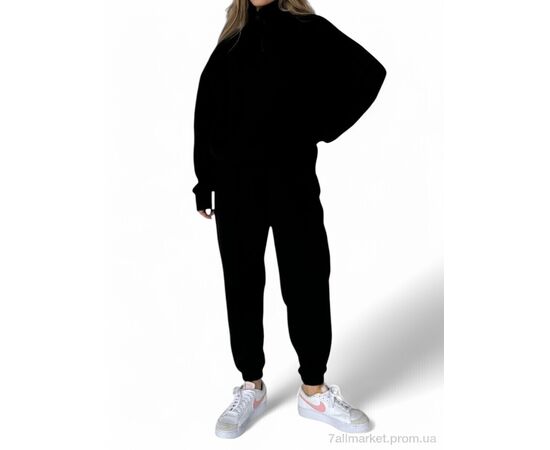 Спортивный костюм женский Весна/осень N1020 чорний (4 шт. р.сетка S-L) "SL KARAVAN" недорого оптом от прямого поставщика, изображение 3 Фотография Спортивный костюм женский Весна/осень N1020 чорний (4 шт. р.сетка S-L) "SL KARAVAN" недорого оптом от прямого поставщика, изображение 3