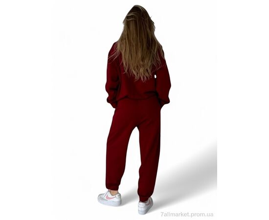 Спортивный костюм женский Весна/осень N1020 бордо (4 шт. р.сетка S-L) "SL KARAVAN" недорого оптом от прямого поставщика, изображение 3 Фотография Спортивный костюм женский Весна/осень N1020 бордо (4 шт. р.сетка S-L) "SL KARAVAN" недорого оптом от прямого поставщика, изображение 3