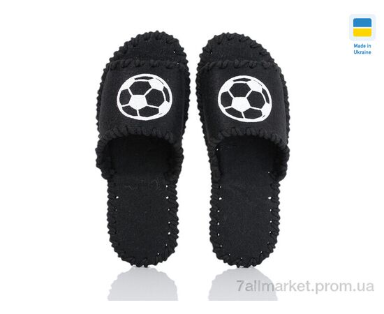 Тапки жіночі для будинку Весна/осінь 194W чорний (9 пар р.36-41) "Active" недорого оптом від прямого постачальника, зображення 2