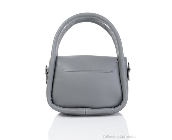 Жіноча сумка 5129-1 grey 13*18*7 см, "David Polo" недорого оптом від прямого постачальника, зображення 2 Жіноча сумка 5129-1 grey 13*18*7 см, "David Polo" недорого оптом від прямого постачальника, зображення 2