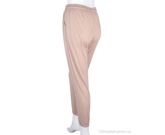 Фотография Женские брюки Лето 4000-4905-5 beige (5 шт. р.сетка M-3XL) "Мир" недорого оптом от прямого поставщика, изображение 2