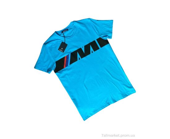 Фотография Футболка мужская Лето A001-2 blue (4 шт. р.сетка M-2XL) "Verton" недорого оптом от прямого поставщика, изображение 2