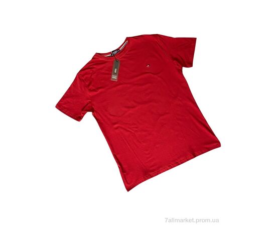 Футболка чоловіча Літо T1-1 red (4 шт. р.сітка2XL-5XL) "Verton" недорого оптом від прямого постачальника, зображення 2