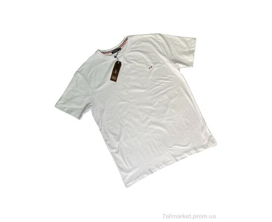 Футболка чоловіча Літо T1-3 white (4 шт. р.сітка2XL-5XL) "Verton" недорого оптом від прямого постачальника, зображення 2