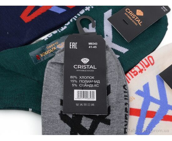 Носки для мужчин Весна/осень T0250 mix (10 шт. р.сетка 41-45) "Textile" недорого оптом от прямого поставщика, изображение 2 Фотография Носки для мужчин Весна/осень T0250 mix (10 шт. р.сетка 41-45) "Textile" недорого оптом от прямого поставщика, изображение 2