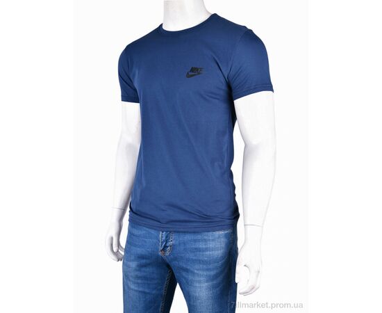 Фотография Футболка мужская Лето 811М синій (5 шт. р.сетка M-3XL) "Textile" недорого оптом от прямого поставщика, изображение 2