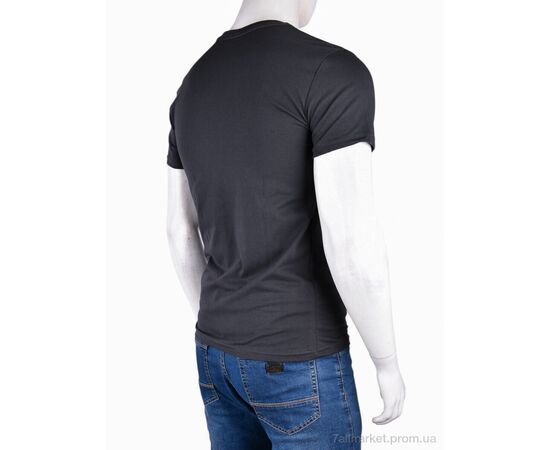 Фотография Футболка мужская Лето 812М темний графіт (5 шт. р.сетка M-3XL) "Textile" недорого оптом от прямого поставщика, изображение 3