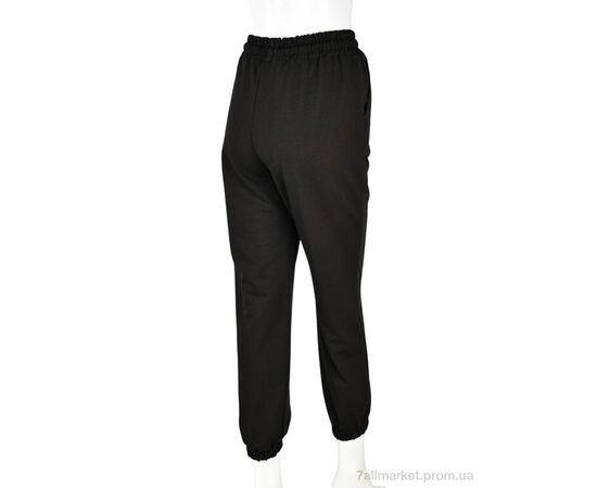 Фотография Спортивные брюки женские Весна/осень 4009-2 black (6 шт. р.сетка S-XL) "Мир" недорого оптом от прямого поставщика, изображение 2
